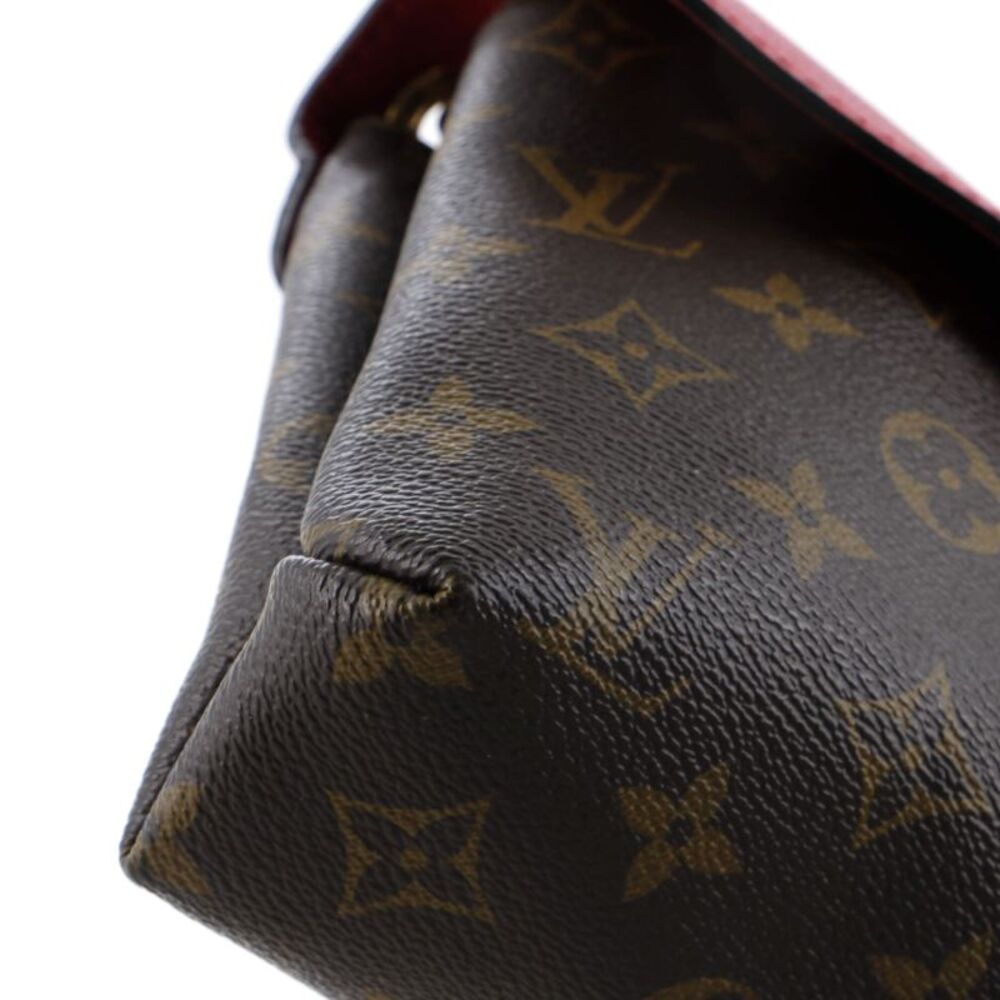 Louis Vuitton Pallas Chain Shoulder Bag Monogram Canvas and Calfskin Brown - Picture 10 of 15